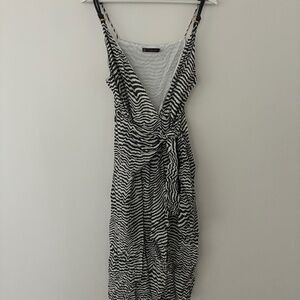 Vix Paula Hermanny strappy wrap dress